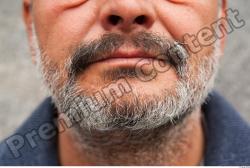 Mouth Man White Average Bearded